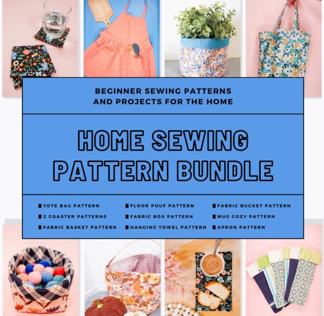home sewing pattern bundle