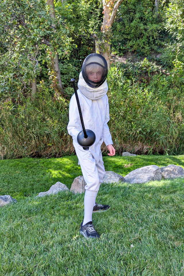 DIY Fencing Costume