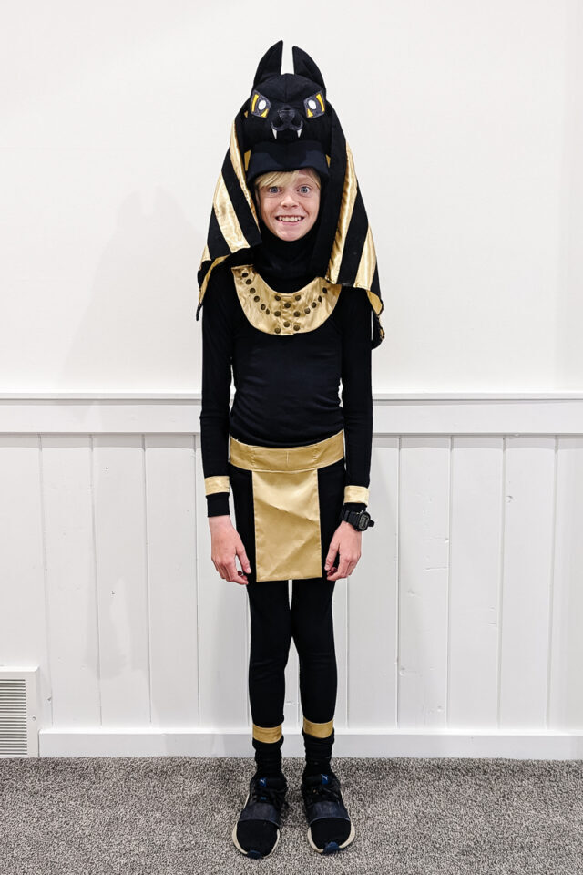diy anubis costume