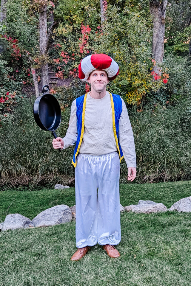 Mario diy costume top