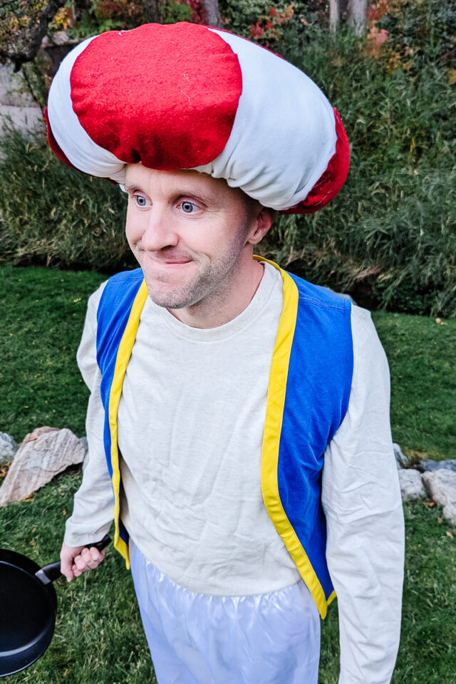 DIY Toad Costume (From Mario)