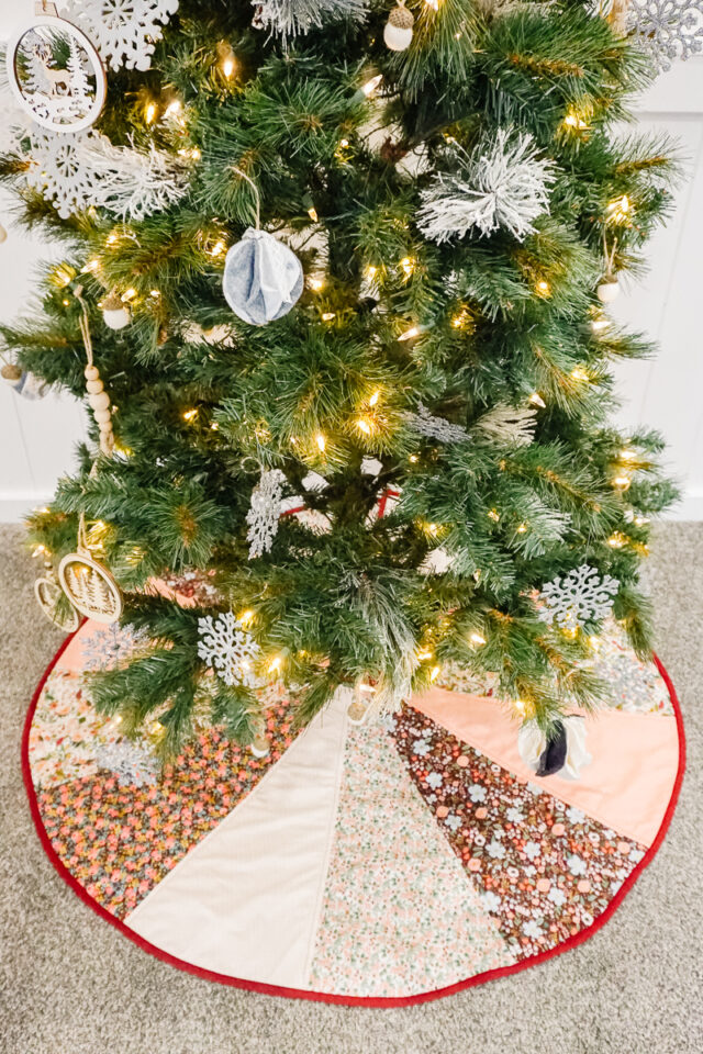 DIY Fabric Tree Decoration for Christmas • Heather Handmade