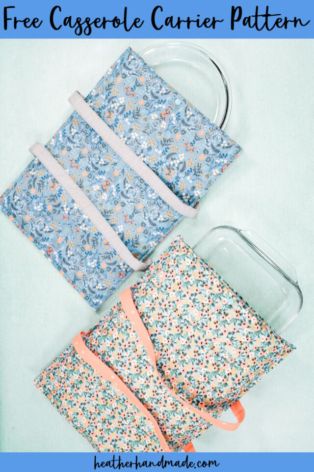 Free Casserole Carrier Sewing Pattern