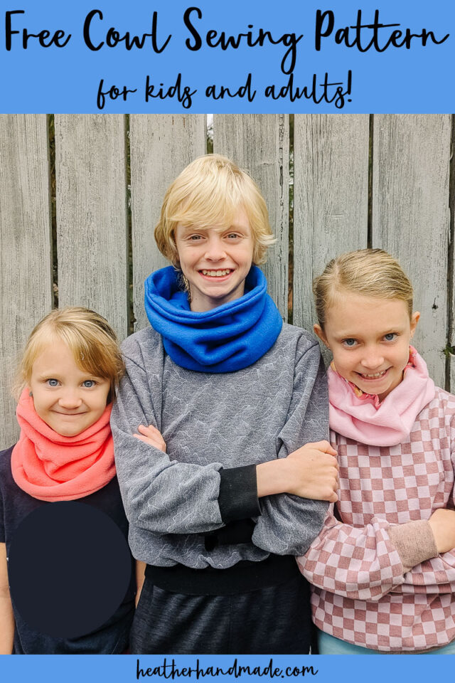 Free Cowl Sewing Pattern