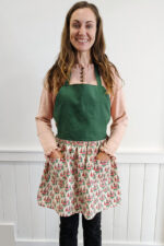 DIY Christmas Apron with a Free Pattern • Heather Handmade