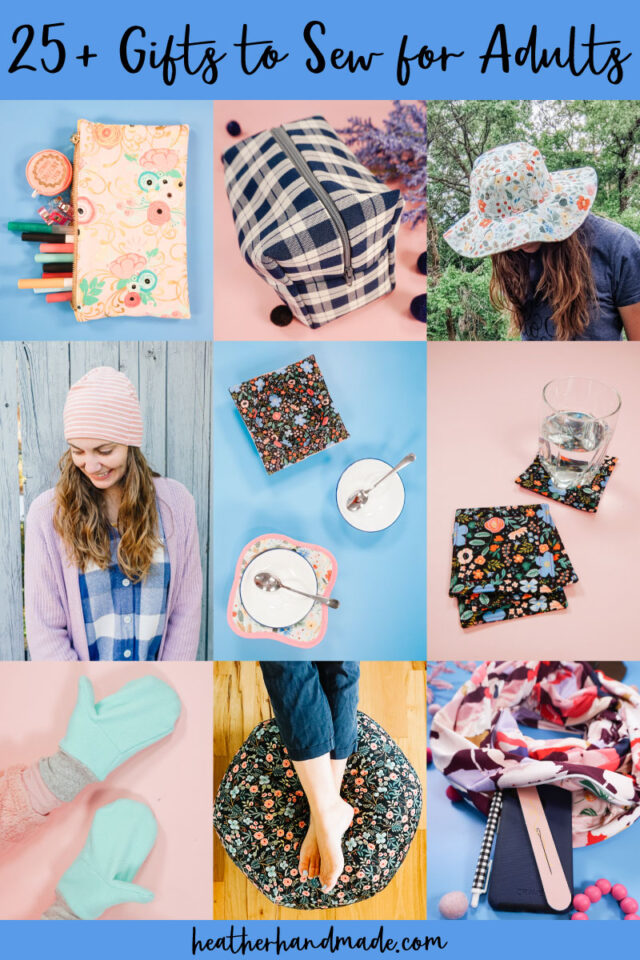 25 Gifts to Sew for Adults