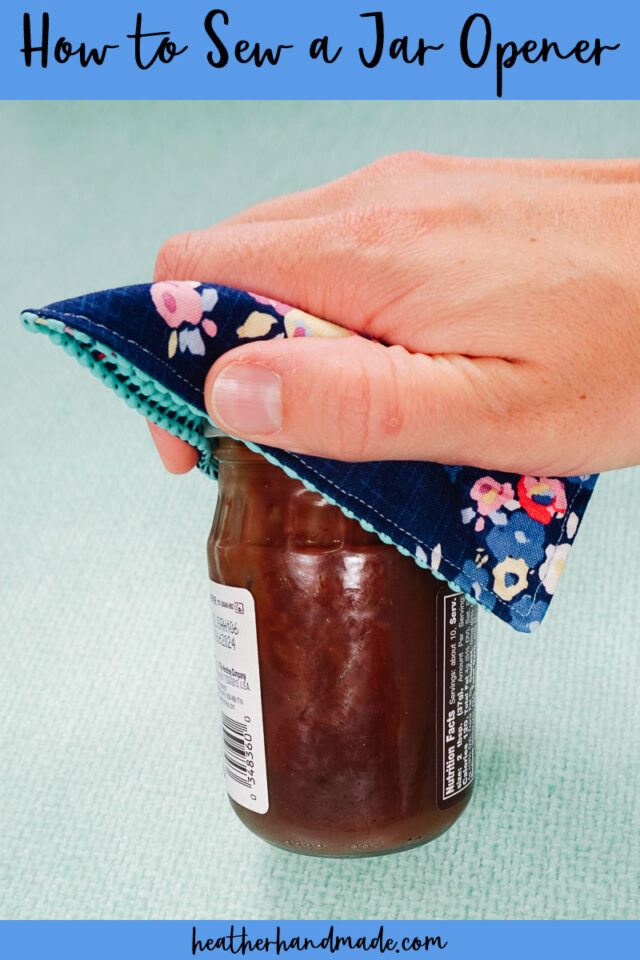 How to Sew a Jar Opener