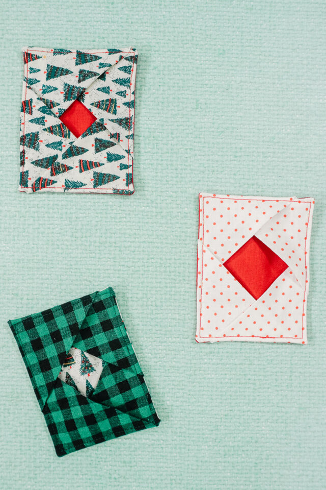 How to Sew a Gift Card Holder