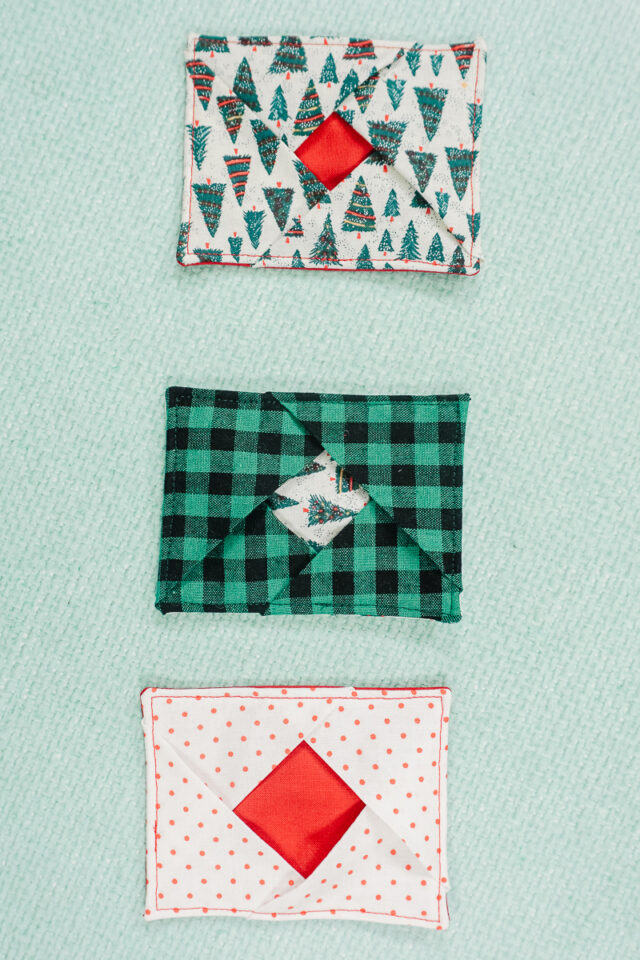 How to Sew a Gift Card Holder