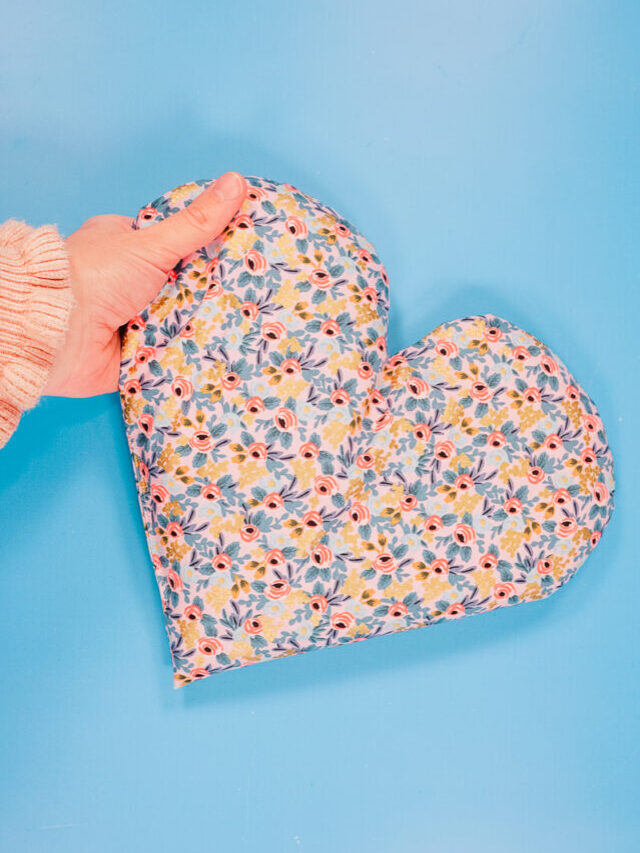 sew rice heating pad