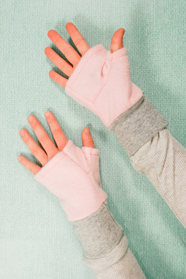 Fingerless Gloves Sewing Pattern