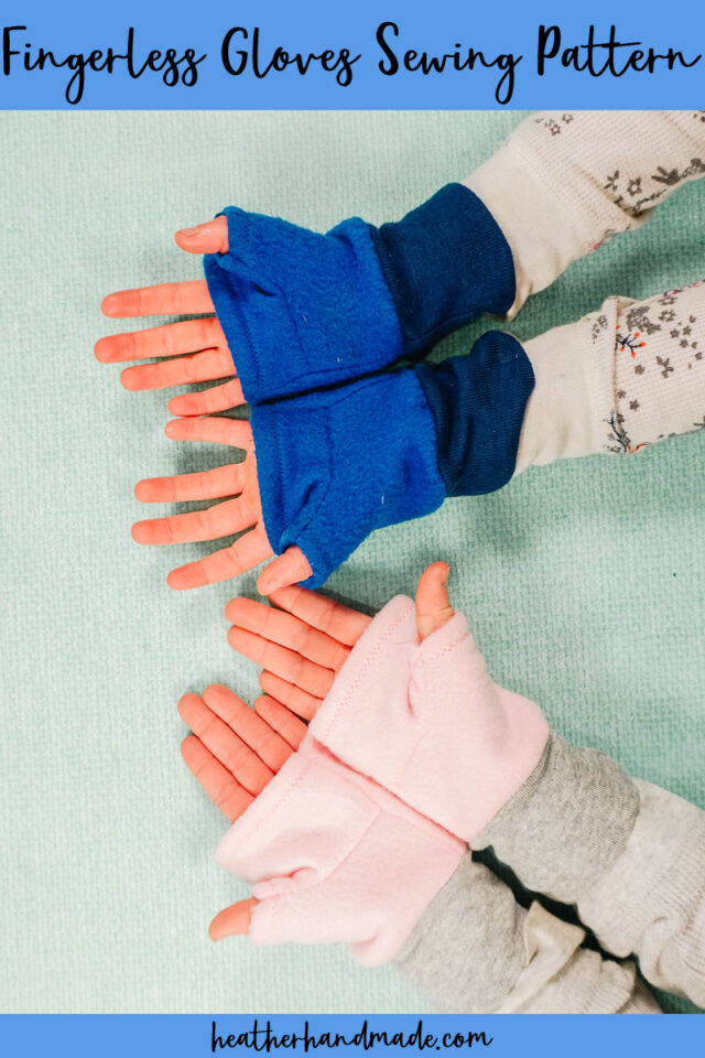 Fingerless Gloves Sewing Pattern