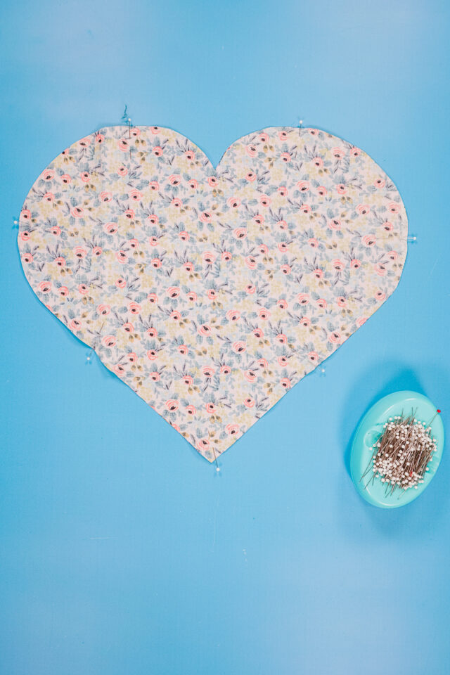 pin right sides together