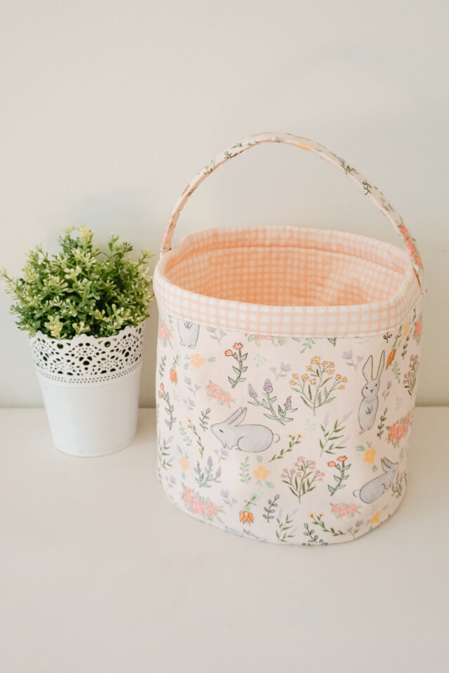 How to Sew an Easter Basket with a Free Pattern