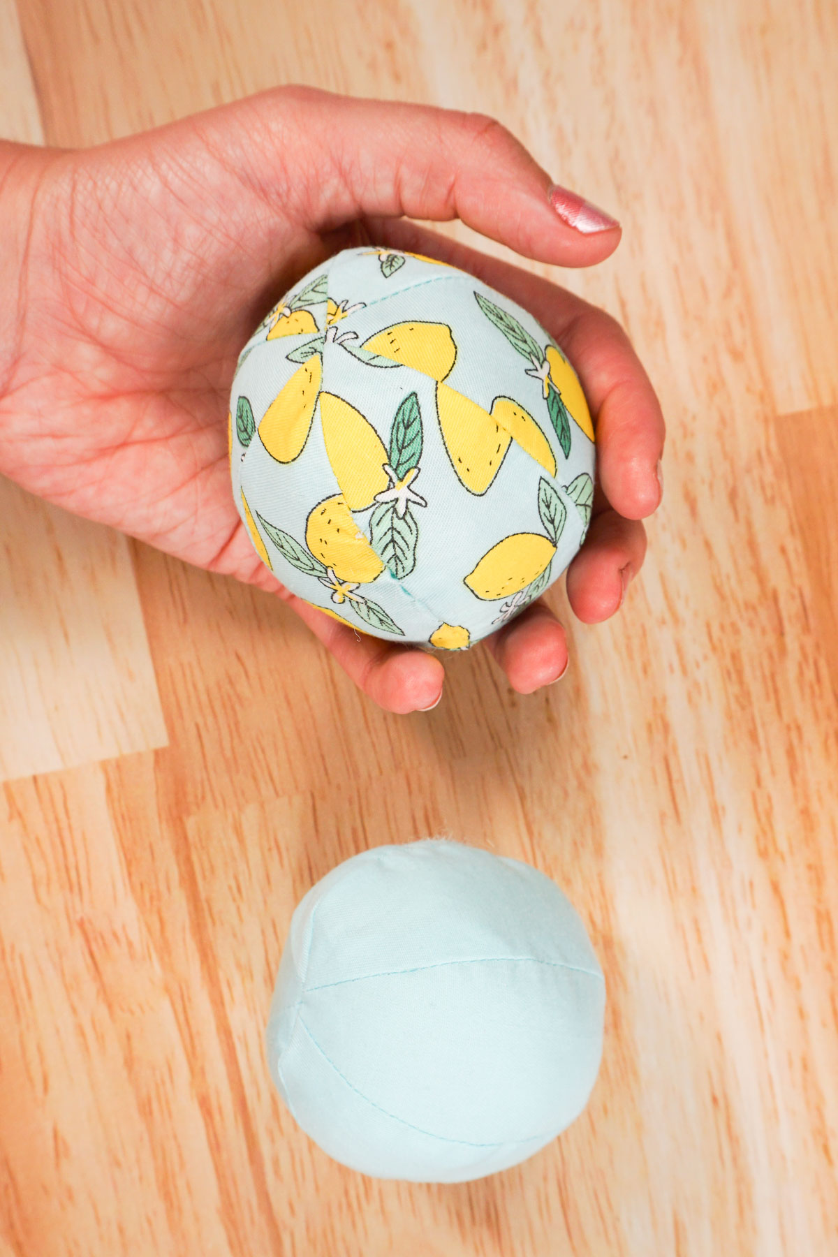 How to Sew a Ball: Free Fabric Ball Sewing Pattern
