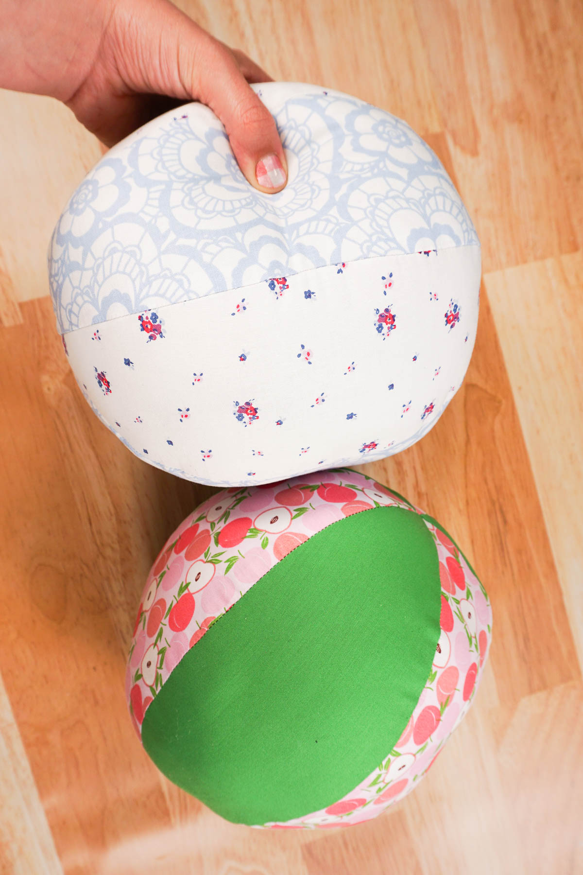 How to Sew a Ball: Free Fabric Ball Sewing Pattern