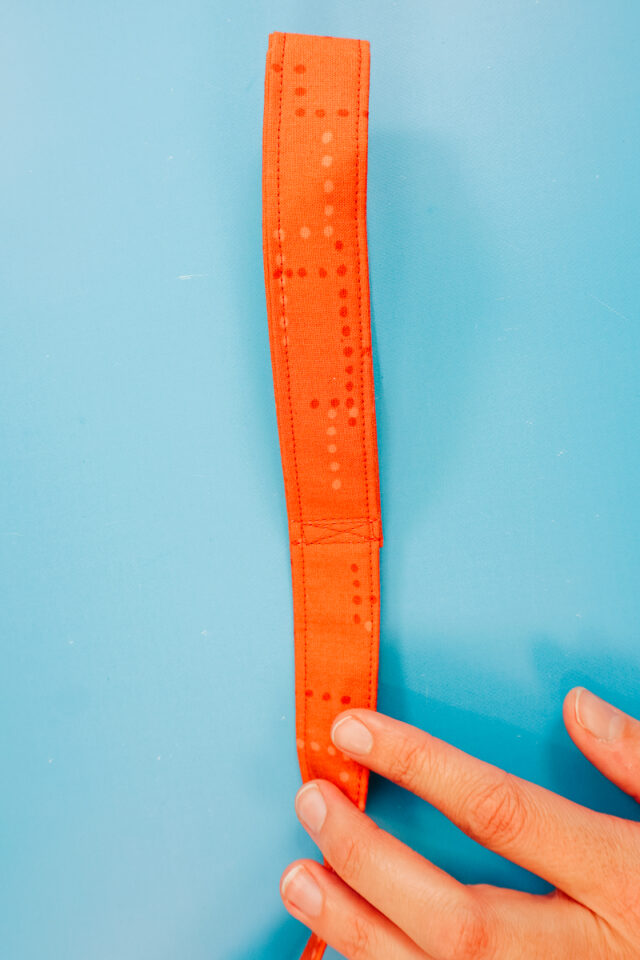 sew rectangle around edges