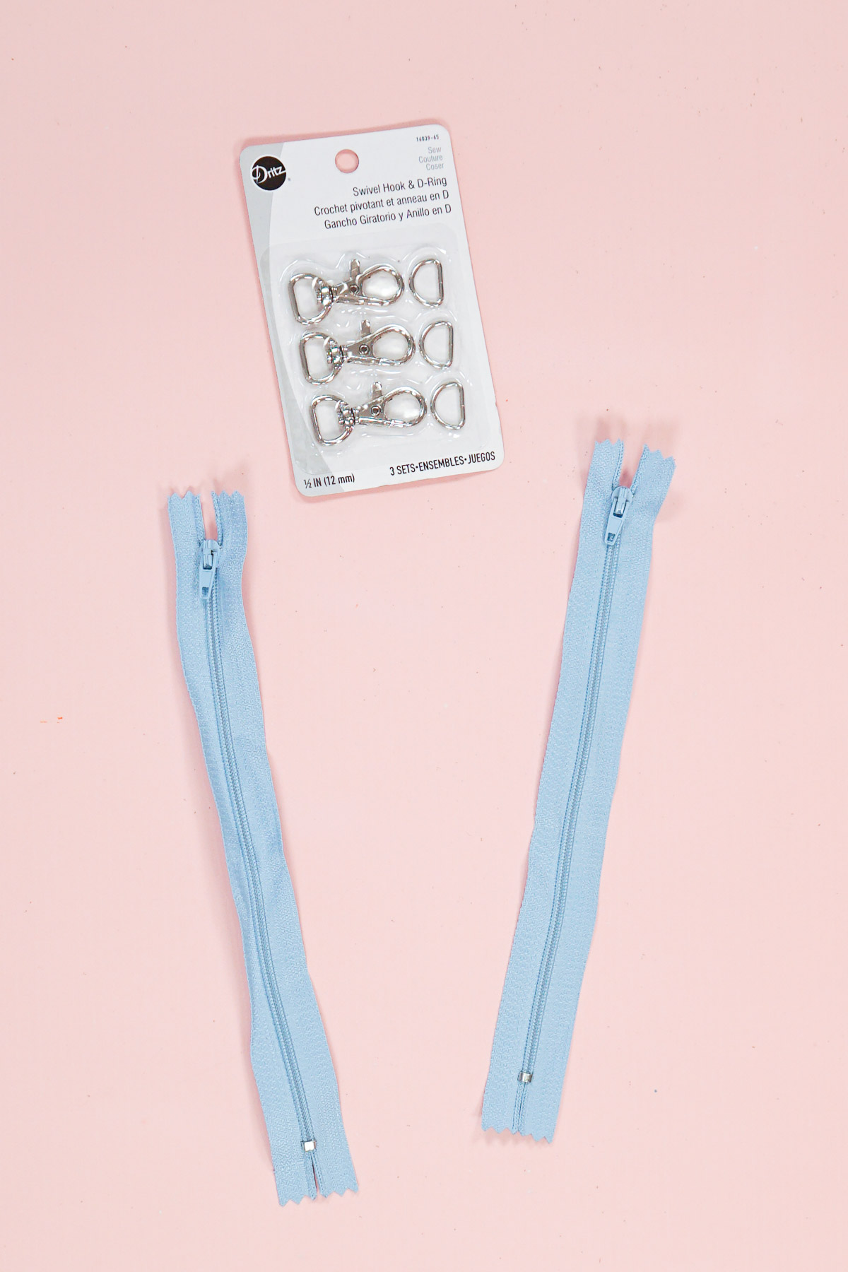zippers and lobsters clasps