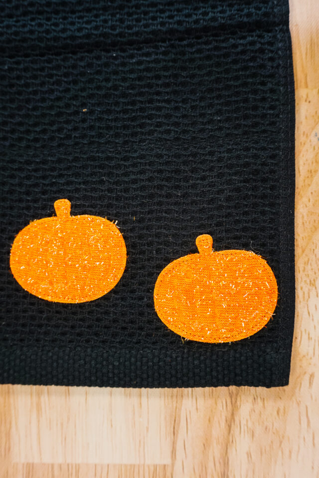 diy pumpkin towel