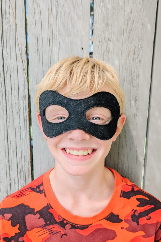 wearing free eye mask sewing pattern