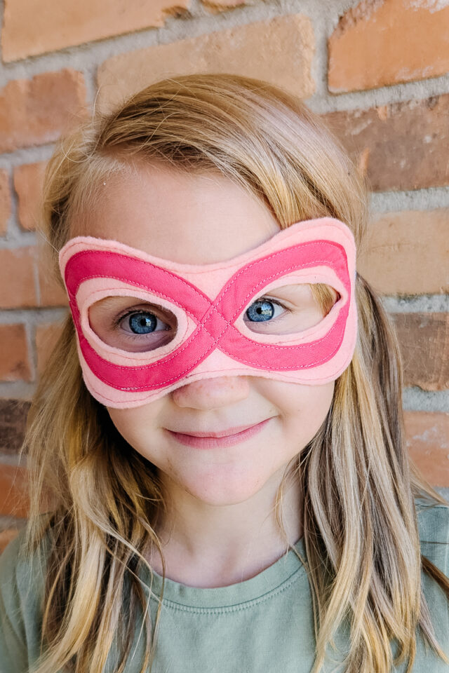 wearing free eye mask sewing pattern