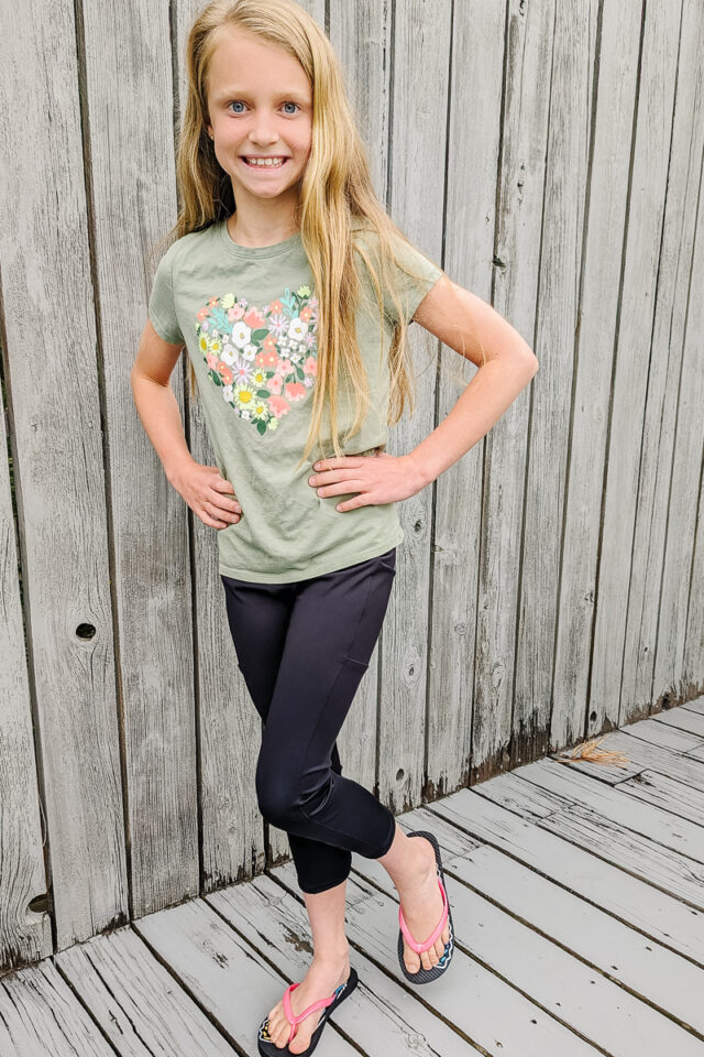 pocket leggings sewing pattern cropped