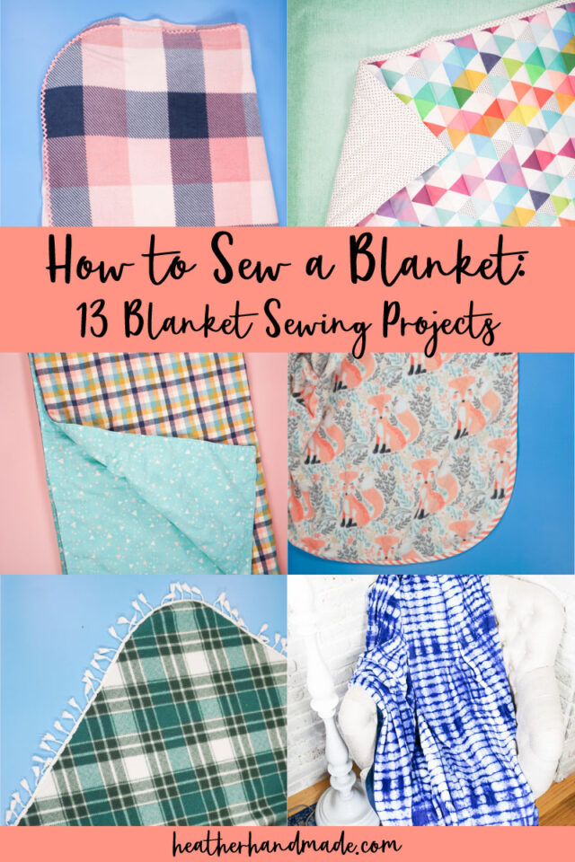 how to sew a blanket