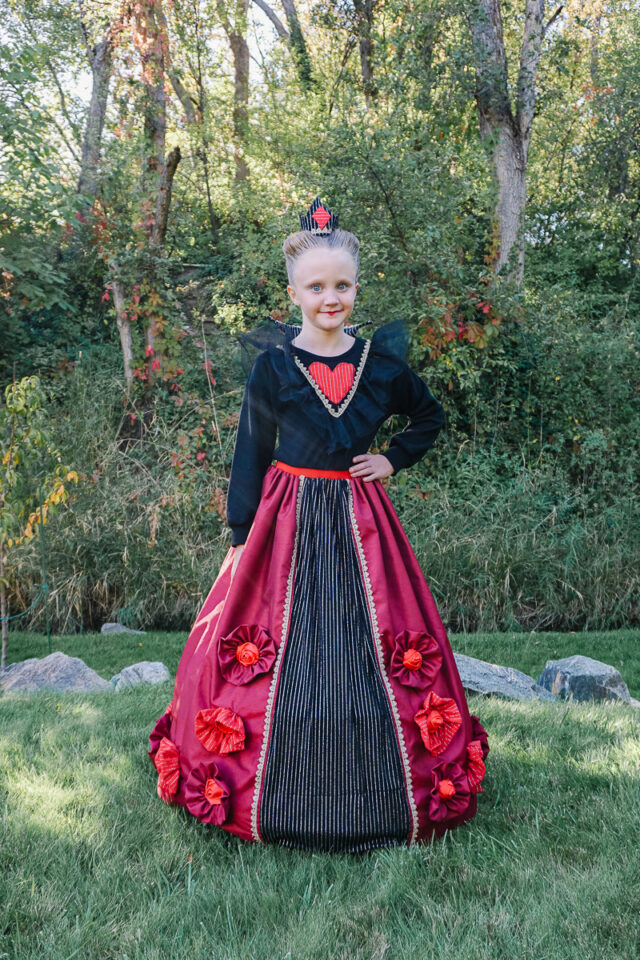 Queen of hearts costume diy discount