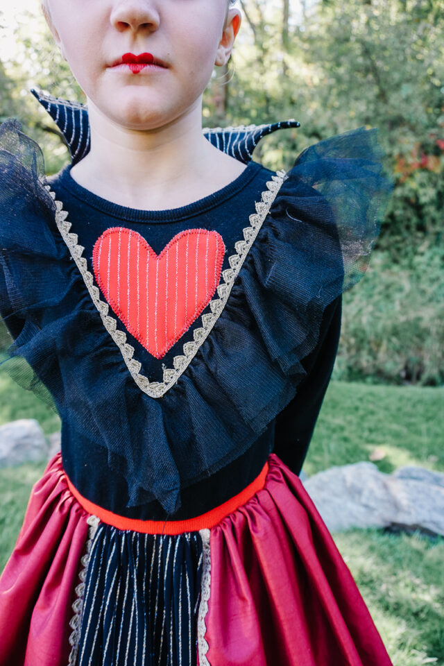 DIY Queen of Hearts Costume