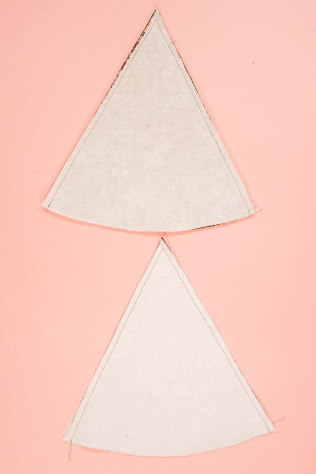 sew sides of top right sides together