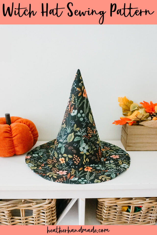 free Witch Hat Sewing Pattern
