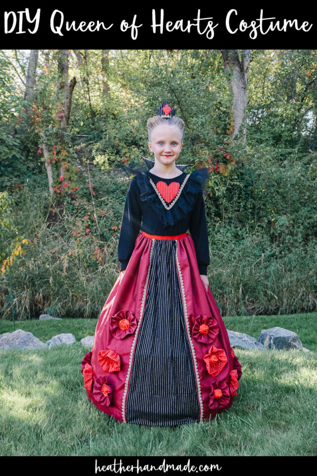 DIY Queen of Hearts Costume