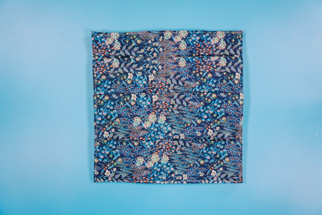 optional sew stitch down center