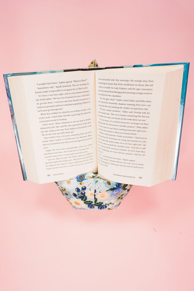 Free Book and Tablet Bean Bag Sewing Pattern