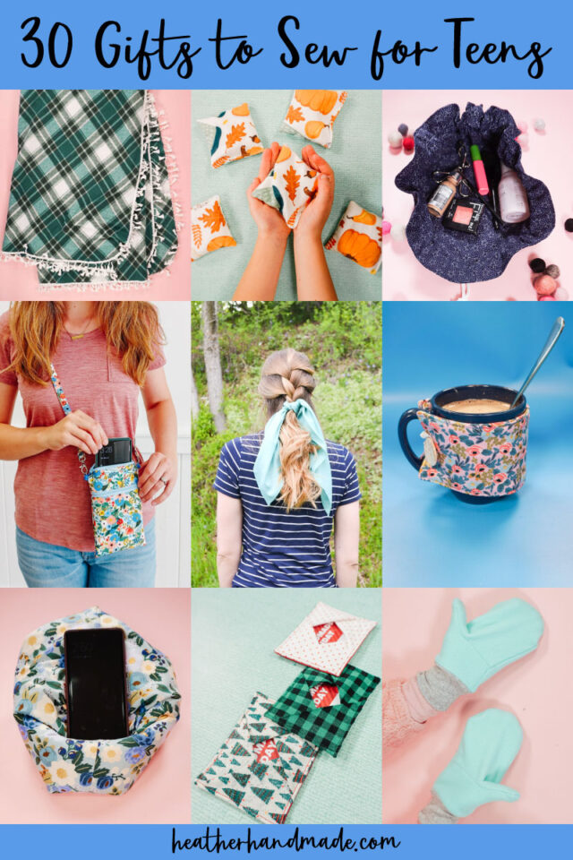 30 Gifts to Sew for Teens
