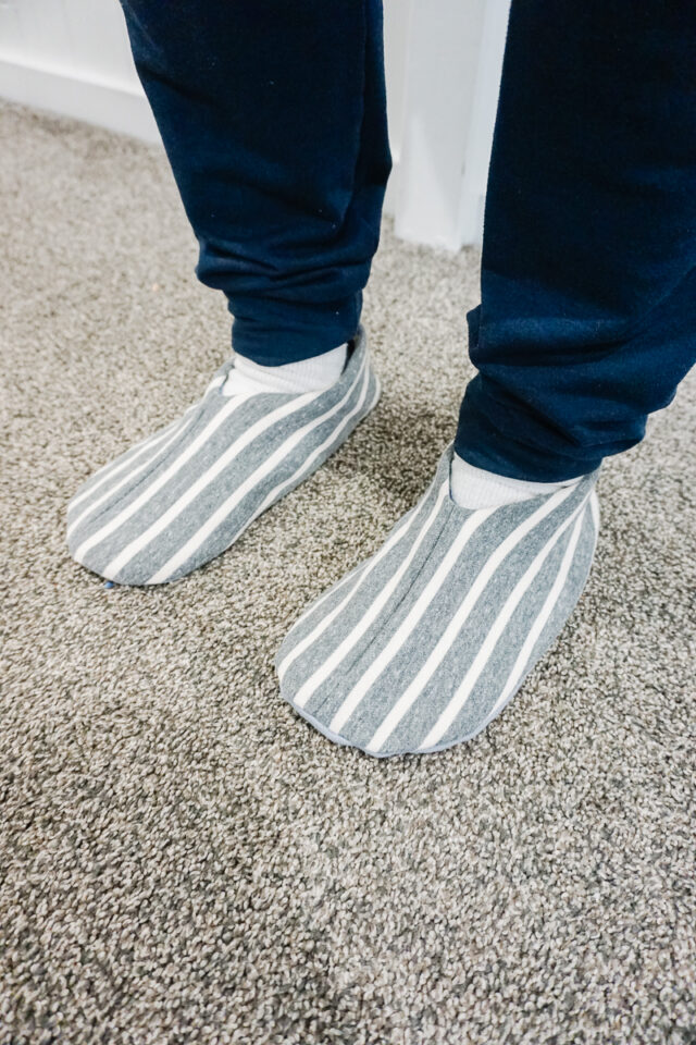 free mens slipper sewing pattern