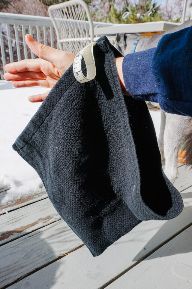 diy dog paw towel