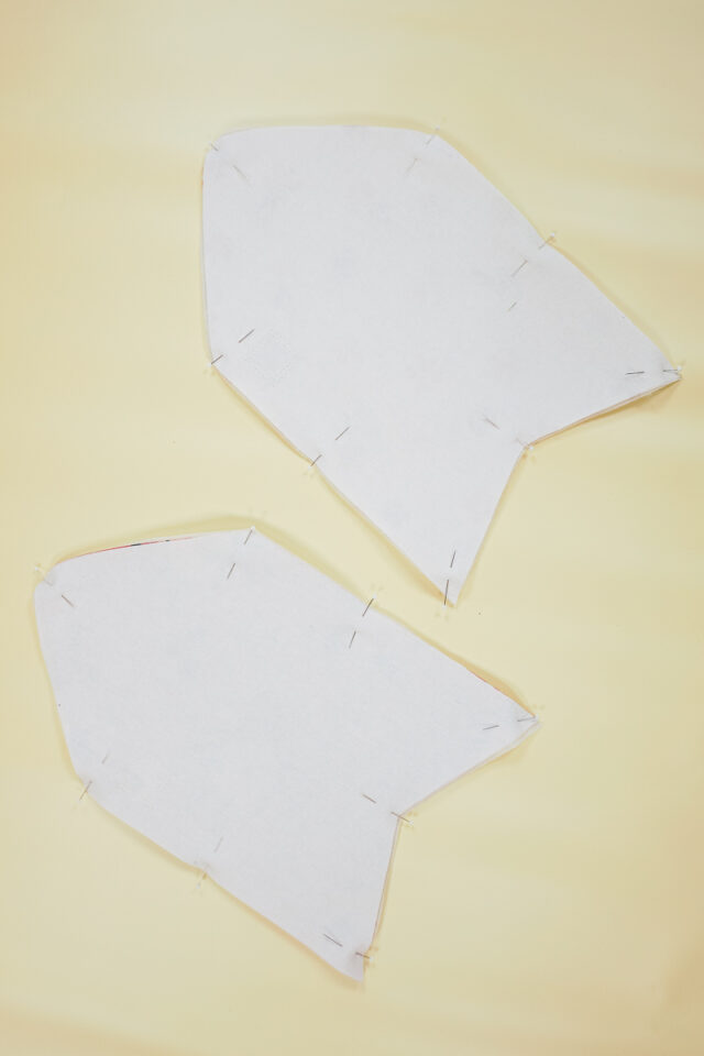pin right sides together