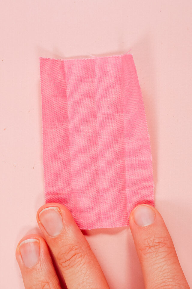 press lines into loop