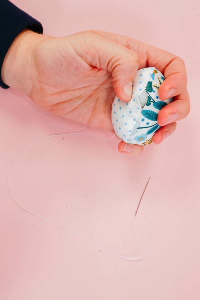 hand sew hole closed