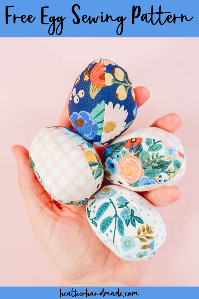 Free Easter Egg Sewing Pattern