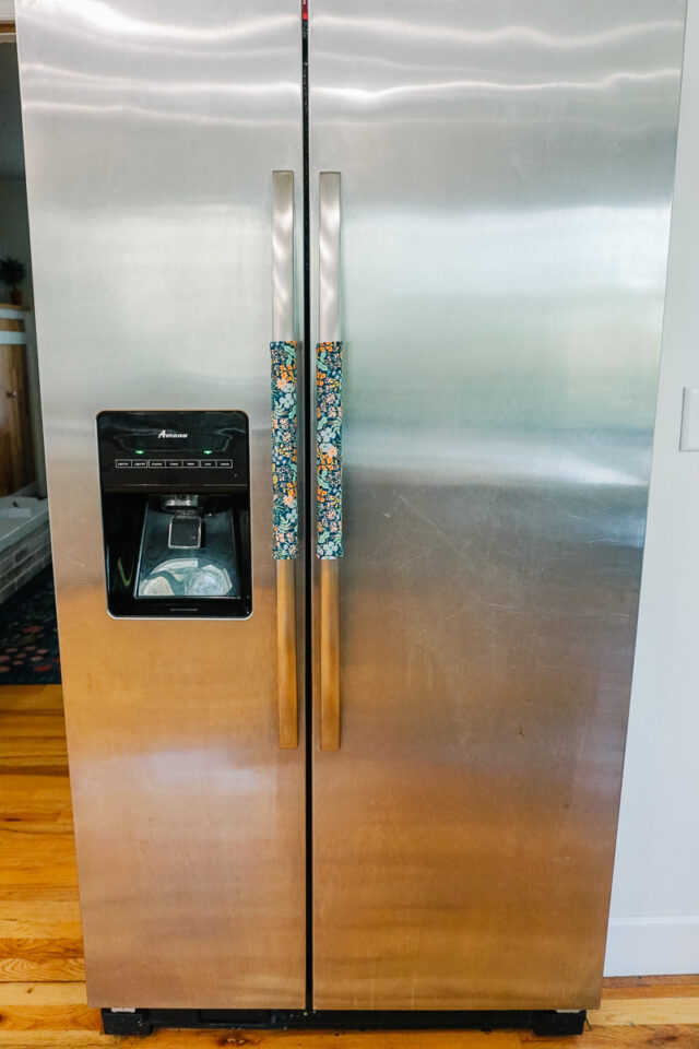DIY Fridge Handle Cover