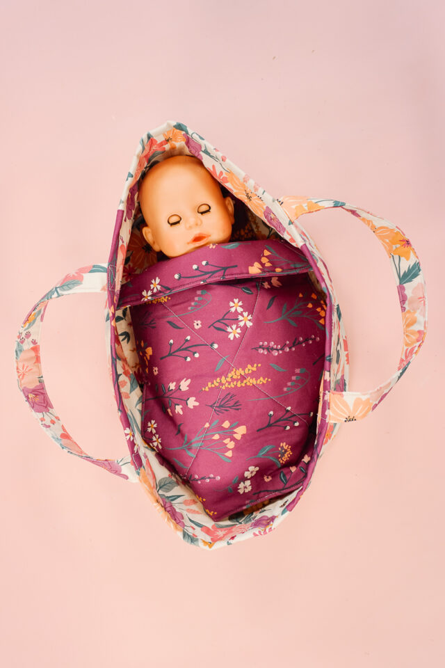 baby doll basket sewing pattern