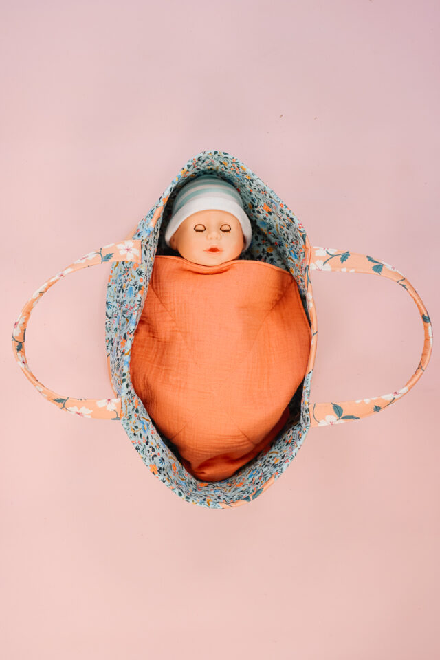 baby doll basket sewing pattern