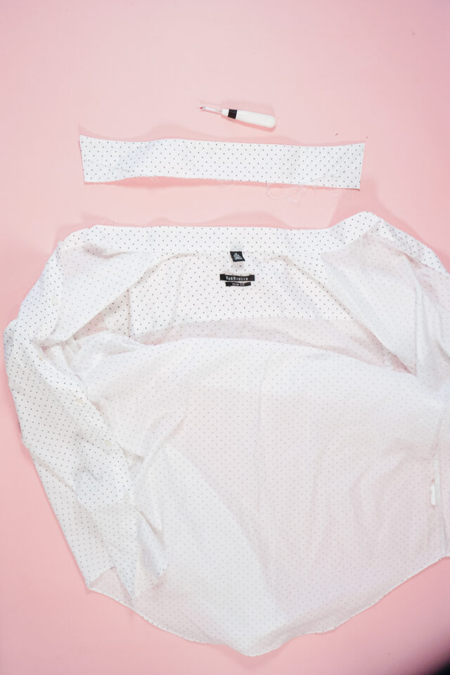 take off the top collar