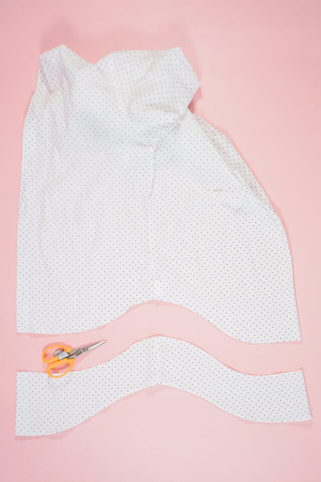 cut the hem shorter