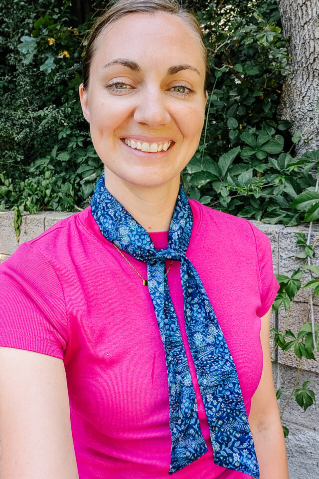 Free DIY Cooling Neck Wrap Pattern