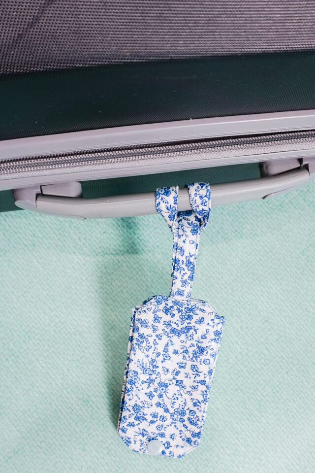 luggage tag sewing pattern