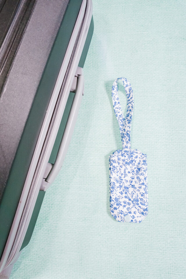 luggage tag sewing pattern