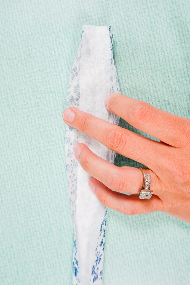 press the loop like bias binding